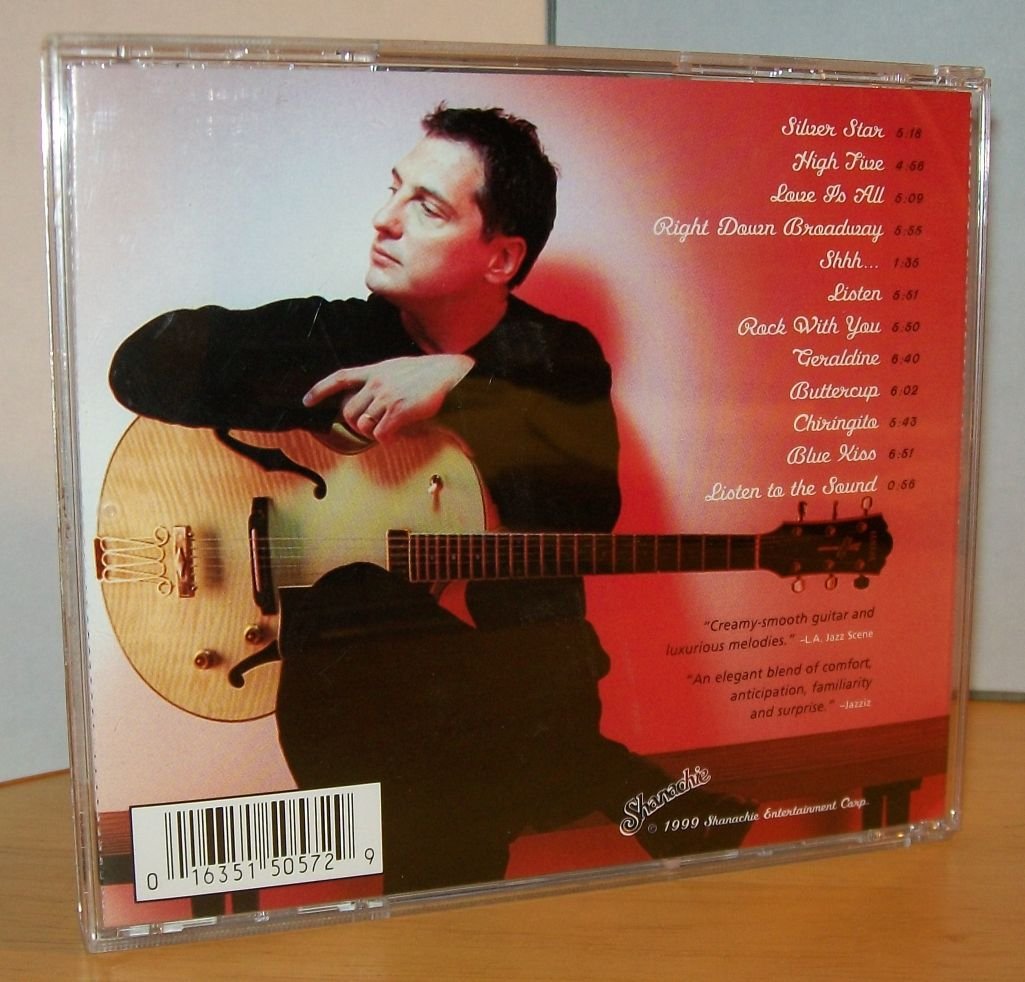 Chuck Loeb Listen (1999) & All There Is (2002) - 2 Cds used book depot