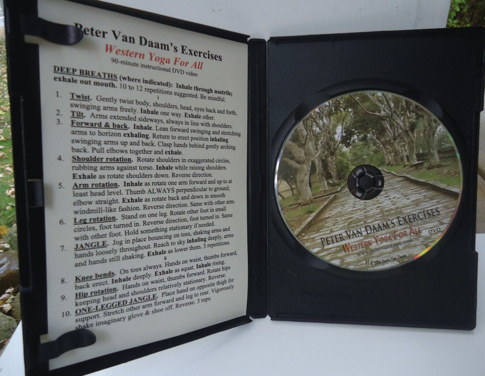 Peter Van Daam's Exercises: Western Yoga For All Developed Using Guidelines in the Psychic Readings of Edgar Cayce used book depot