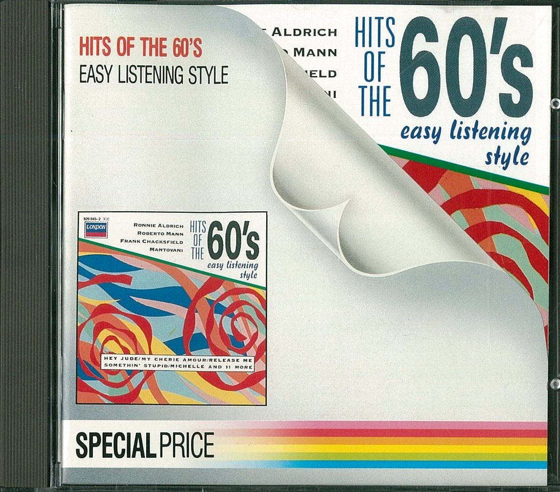Hits of the '60s: Easy Listening Style used book depot