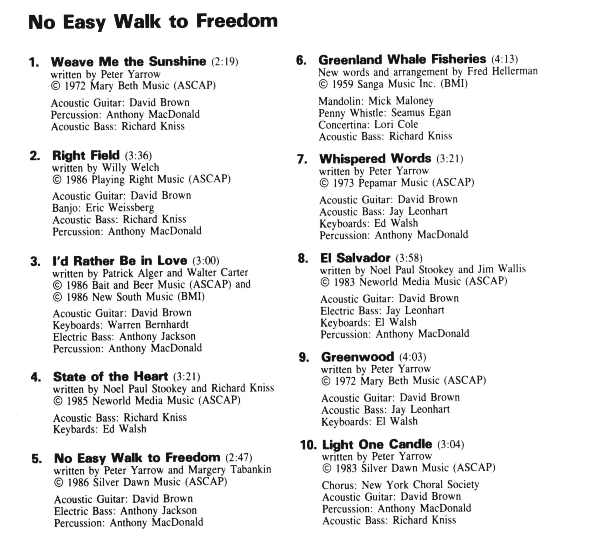 No Easy Walk to Freedom used book depot