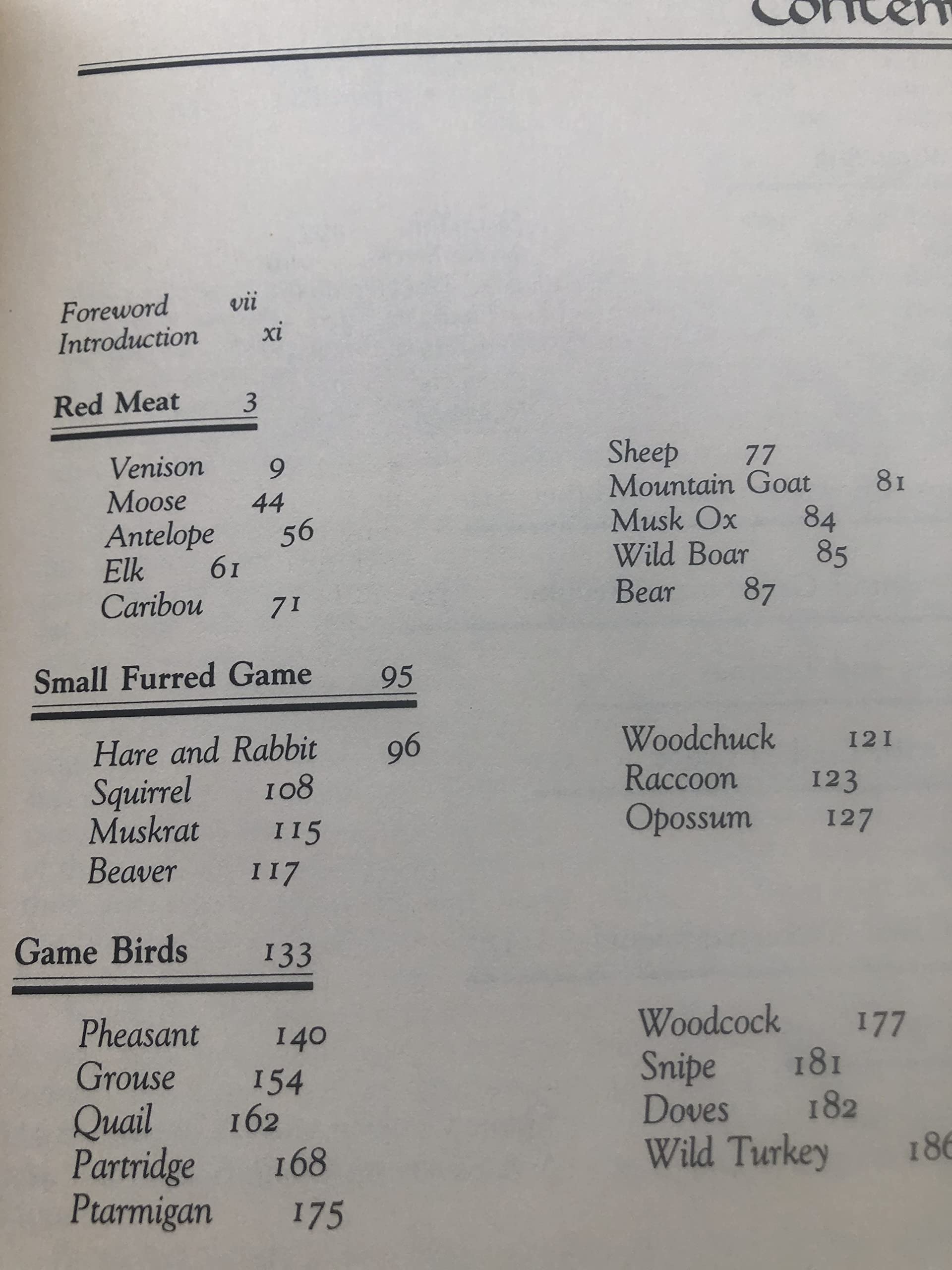 The L.L. Bean Game and Fish Cookbook used book depot