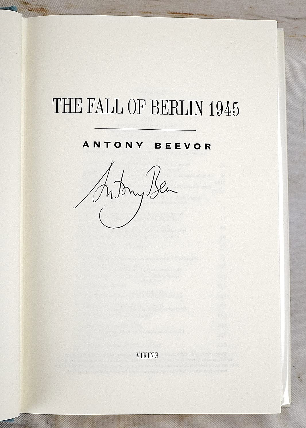 The Fall of Berlin 1945 used book depot