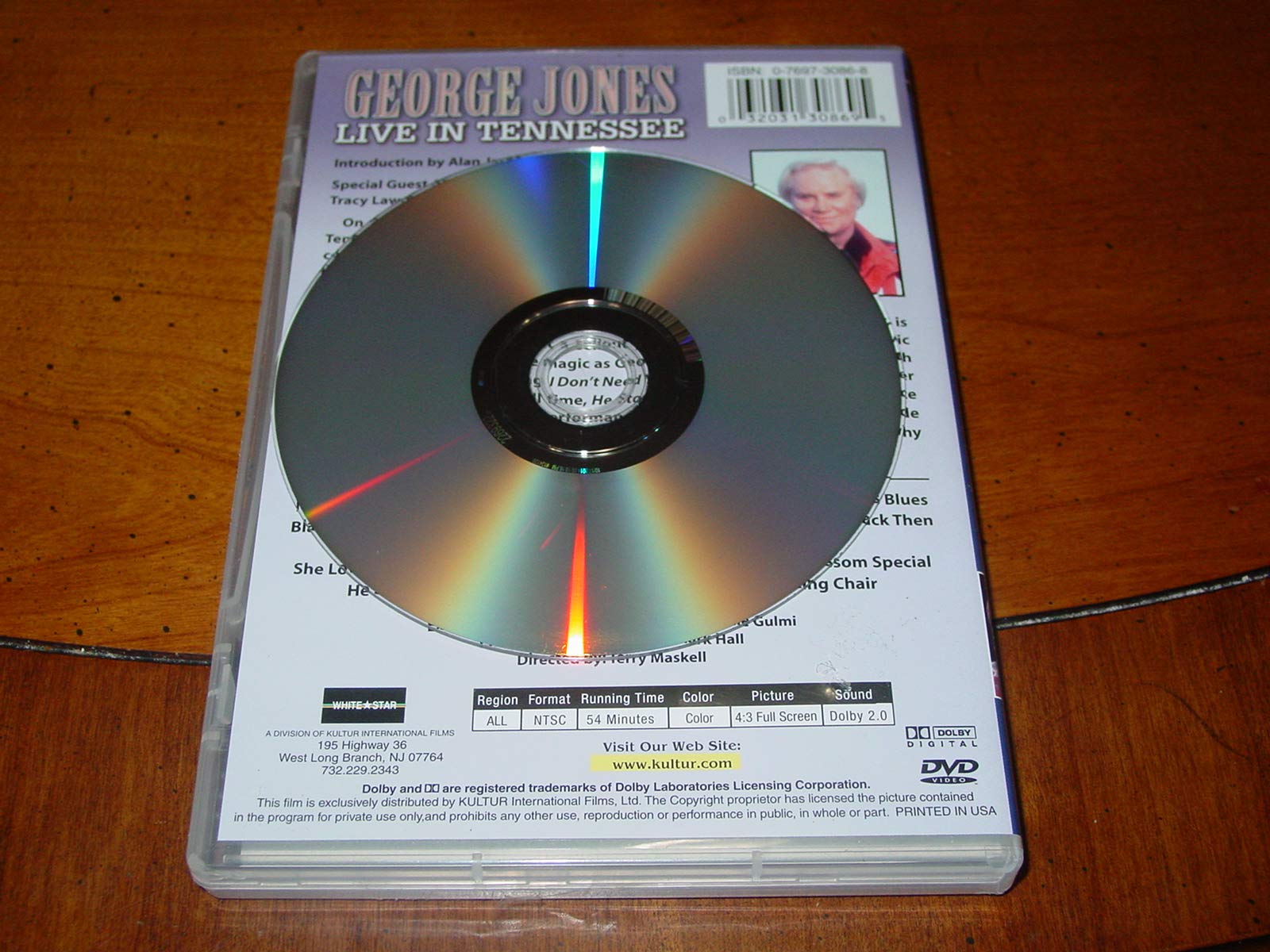 George Jones - Live in Tennessee used book depot