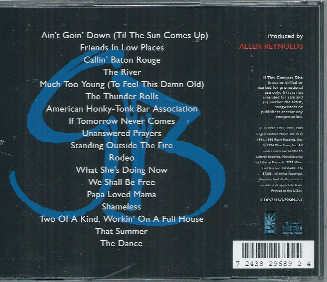 The Hits: Garth Brooks used book depot