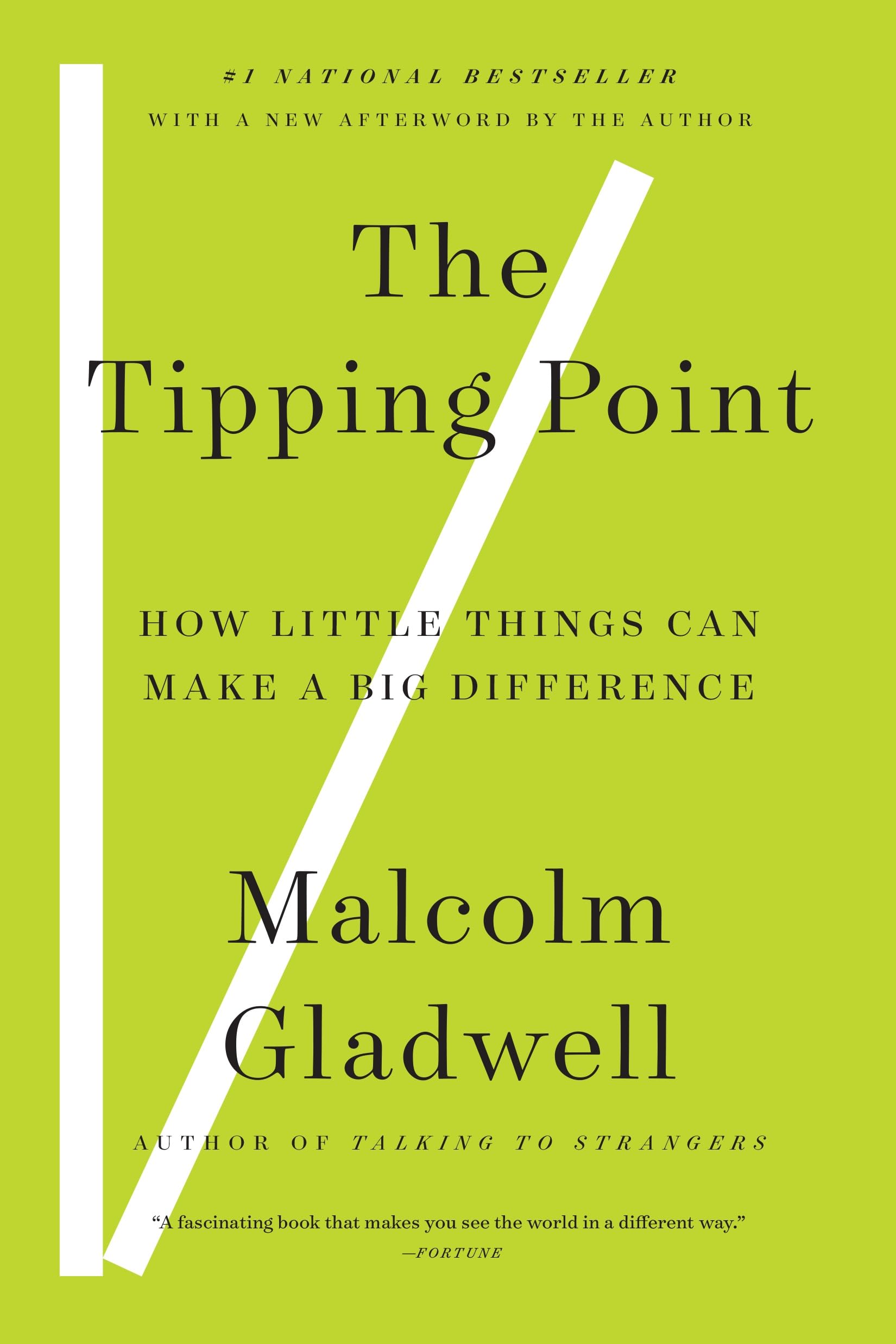 The Tipping Point: How Little Things Can Make a Big Difference used book depot