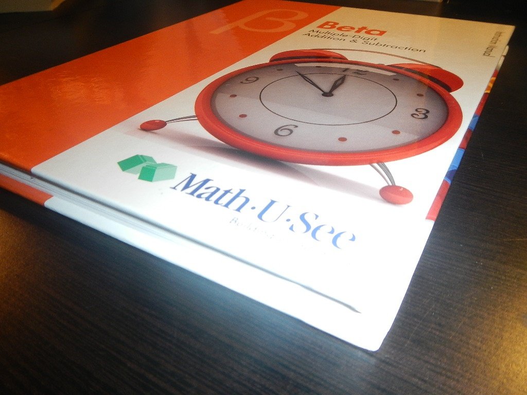 Math U See Beta Instruction Manual used book depot