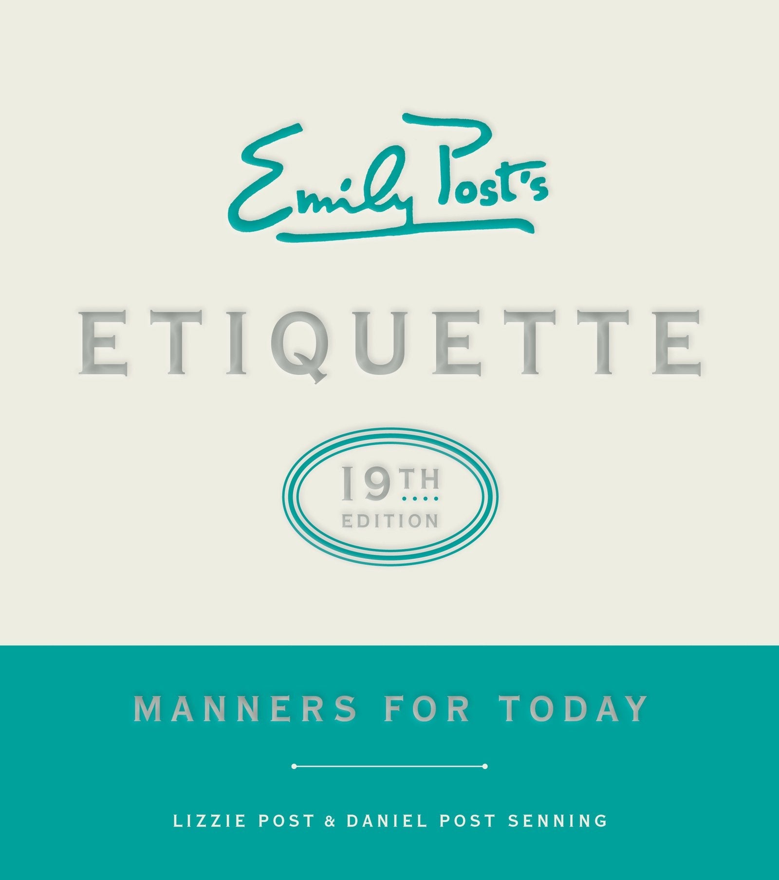 Emily Post's Etiquette, 19th Edition: Manners for Today (Emily's Post's Etiquette) used book depot