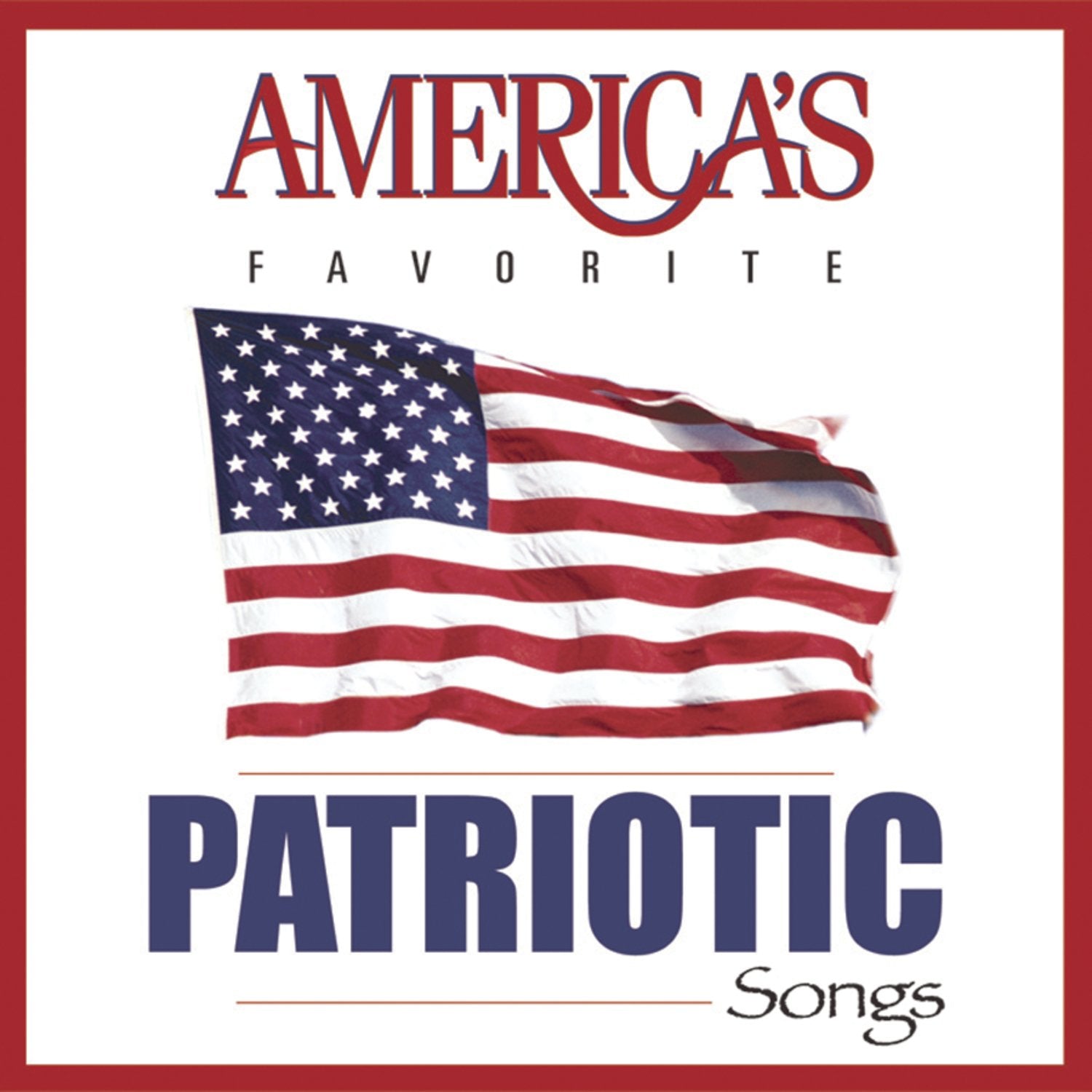 America's Favorite Patriotic Songs used book depot