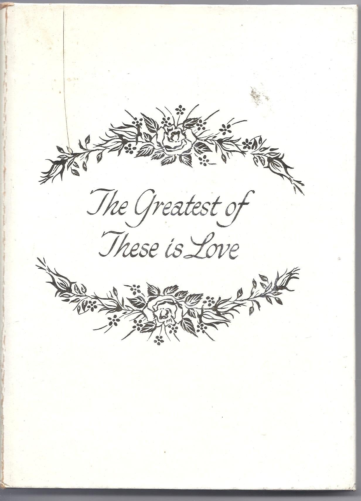 The Greatest of These is Love used book depot
