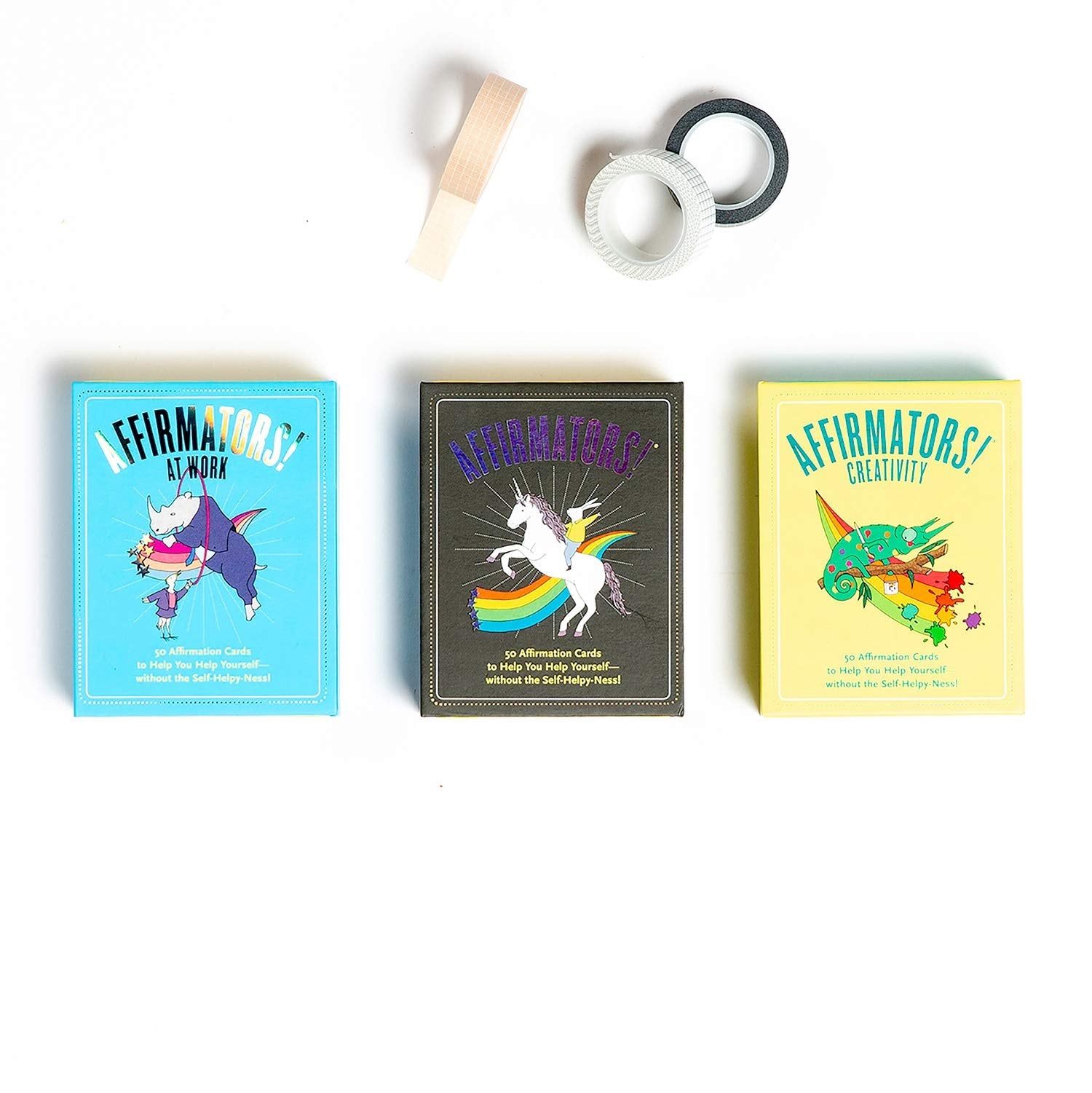 Affirmators! at Work Deck: 50 Affirmation Cards to Help You Help Yourself - Without the Self-helpy-ness! used book depot