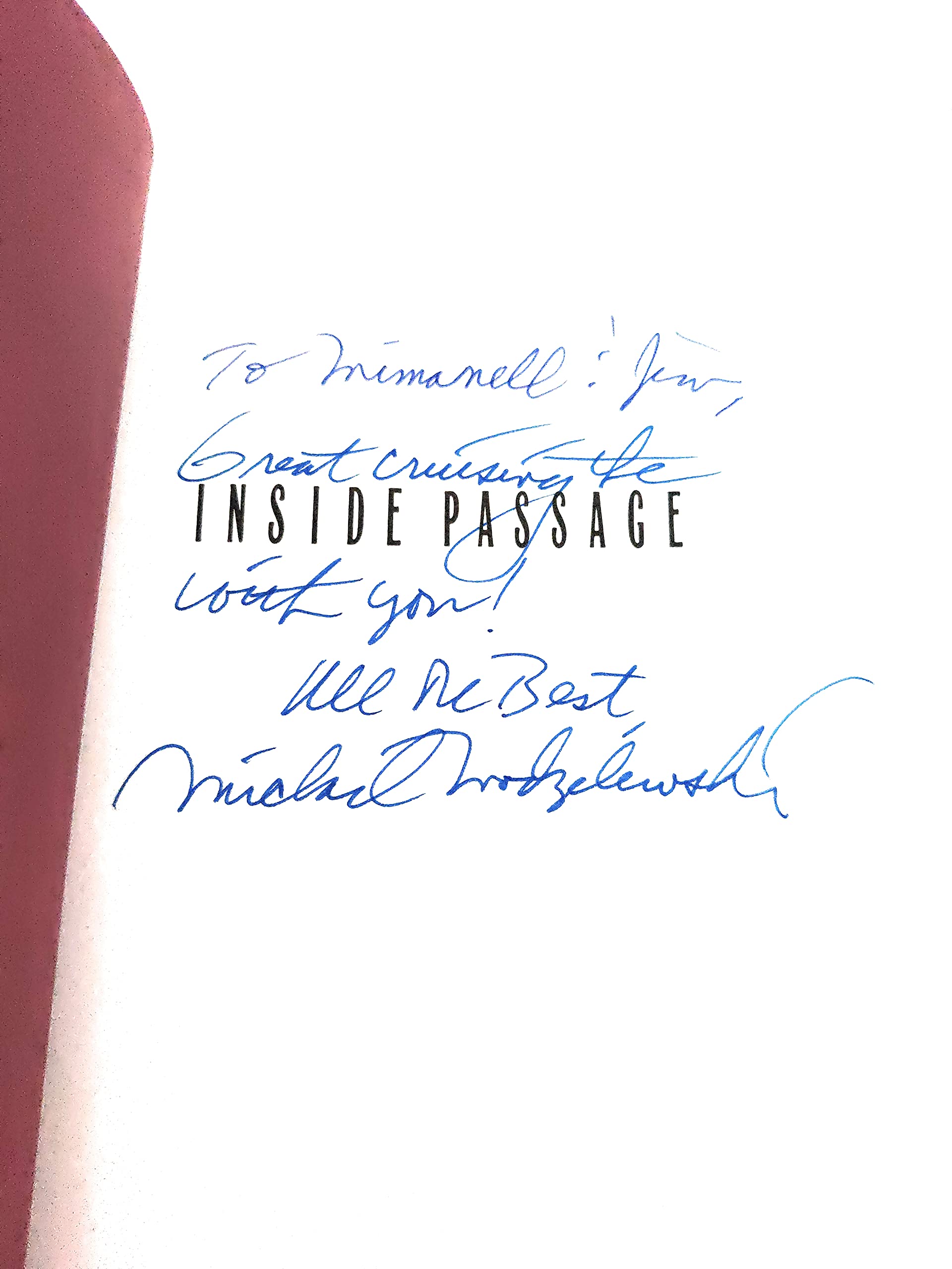 Inside Passage: Living With Killer Whales, Bald Eagles, and Kwakiutl Indians used book depot