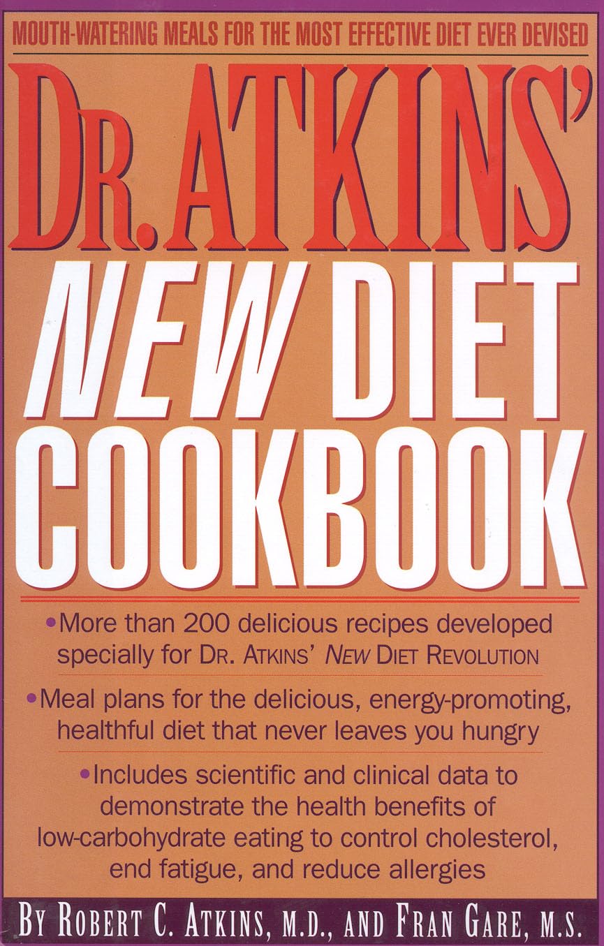 Dr. Atkins' New Diet Cookbook used book depot