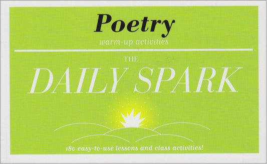 Poetry The Daily Spark SparkNotes