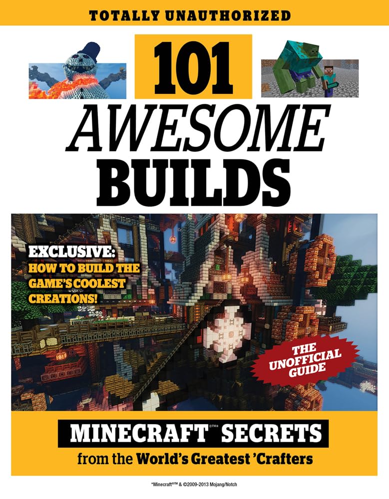 101 Awesome Builds: Minecraft®™ Secrets from the World's Greatest Crafters used book depot