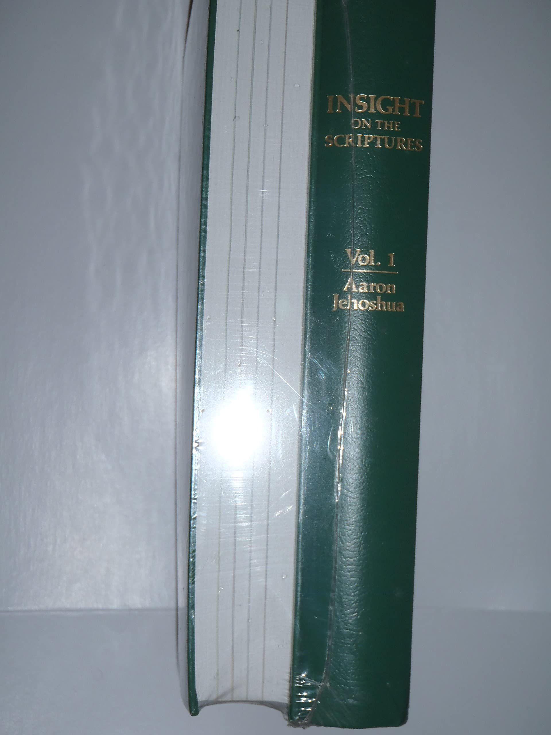 Insight on the Scriptures Vol. I & 2 used book depot