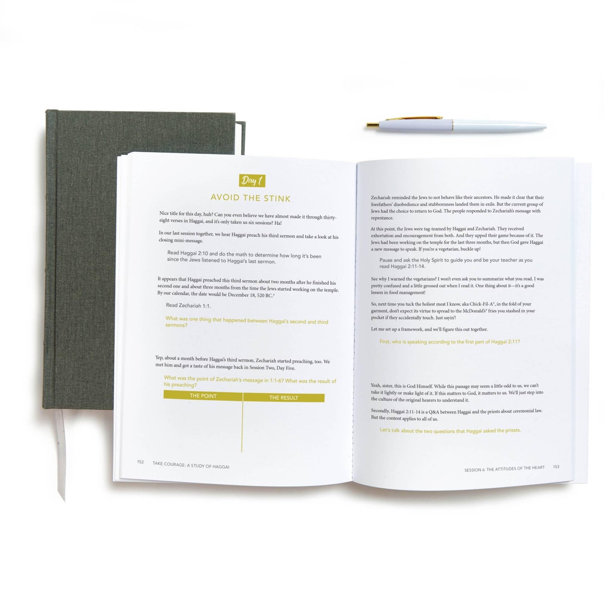 Take Courage - Bible Study Book: A Study of Haggai used book depot