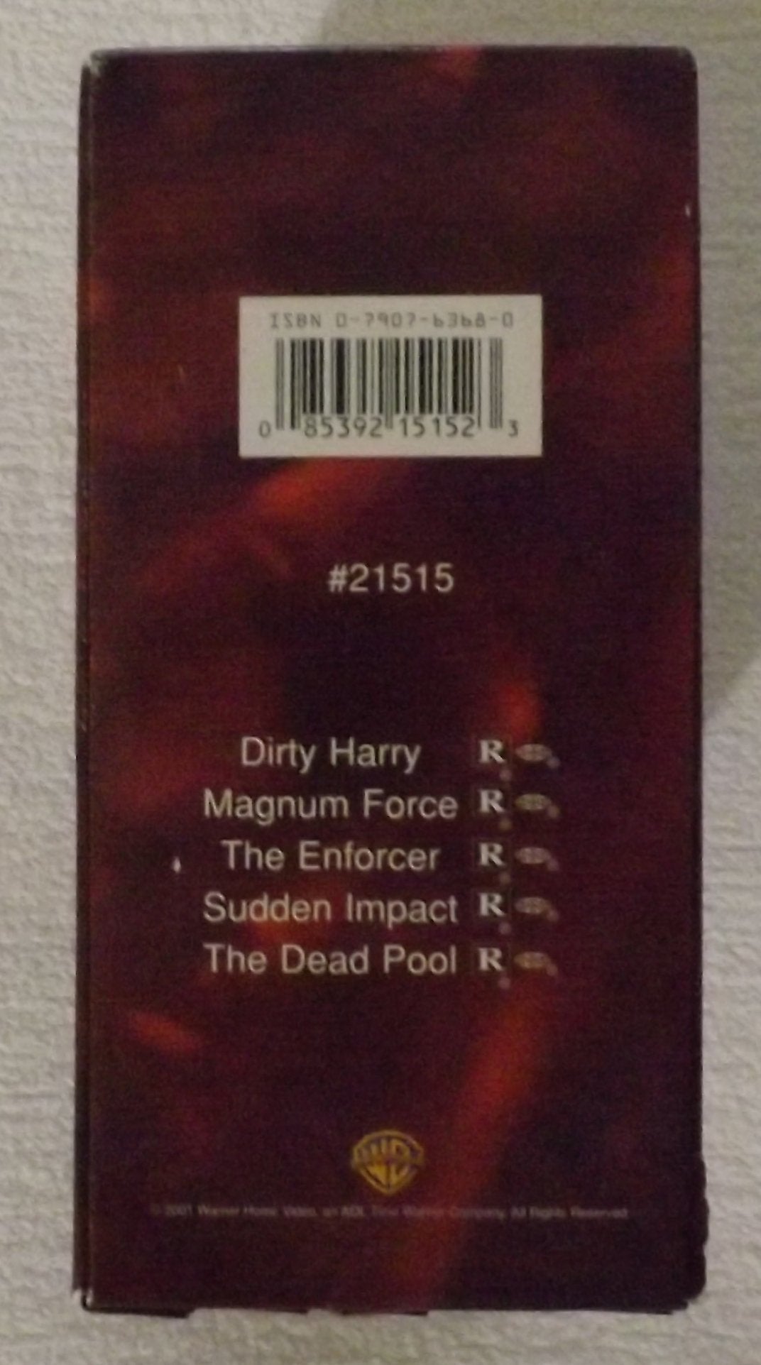 The Dirty Harry Collection (Dirty Harry/Magnum Force/The Enforcer/Sudden Impact/The Dead Pool) [DVD] used book depot