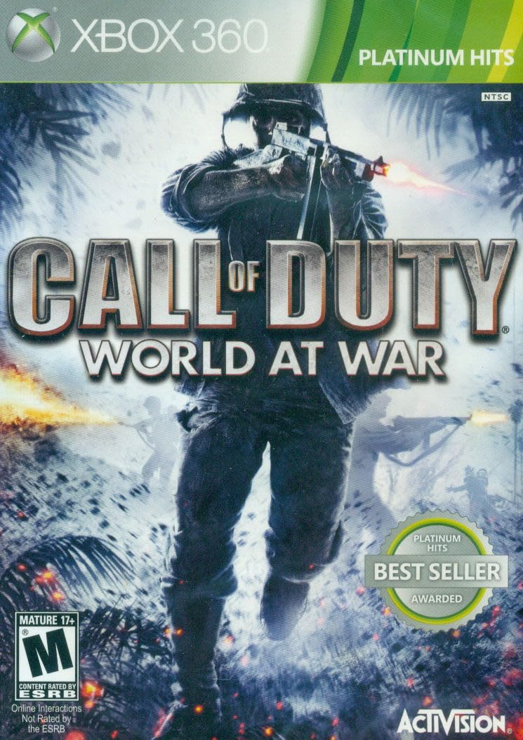 Call of Duty: World at War Platinum Hits - Xbox 360 used book depot