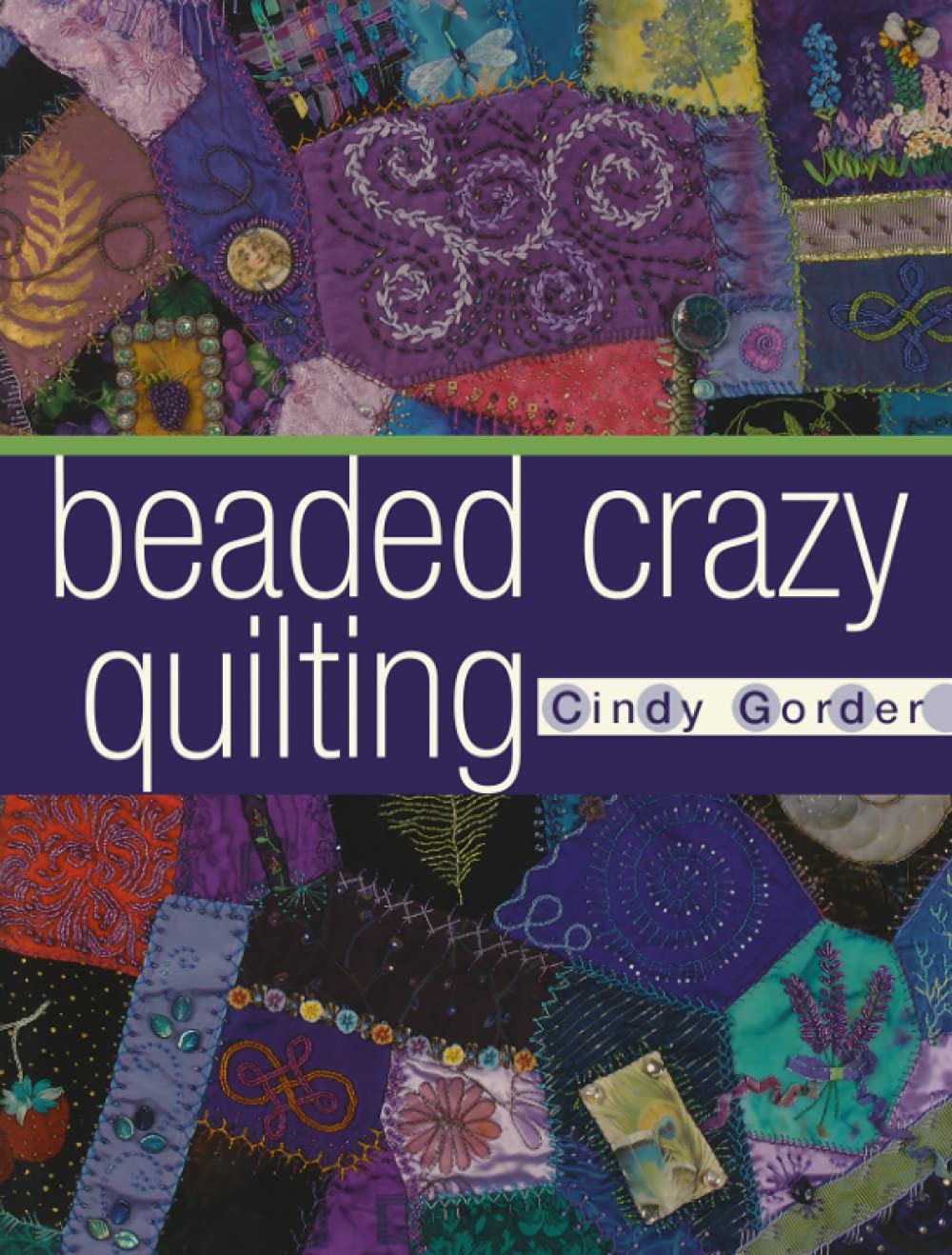 Beaded Crazy Quilting used book depot