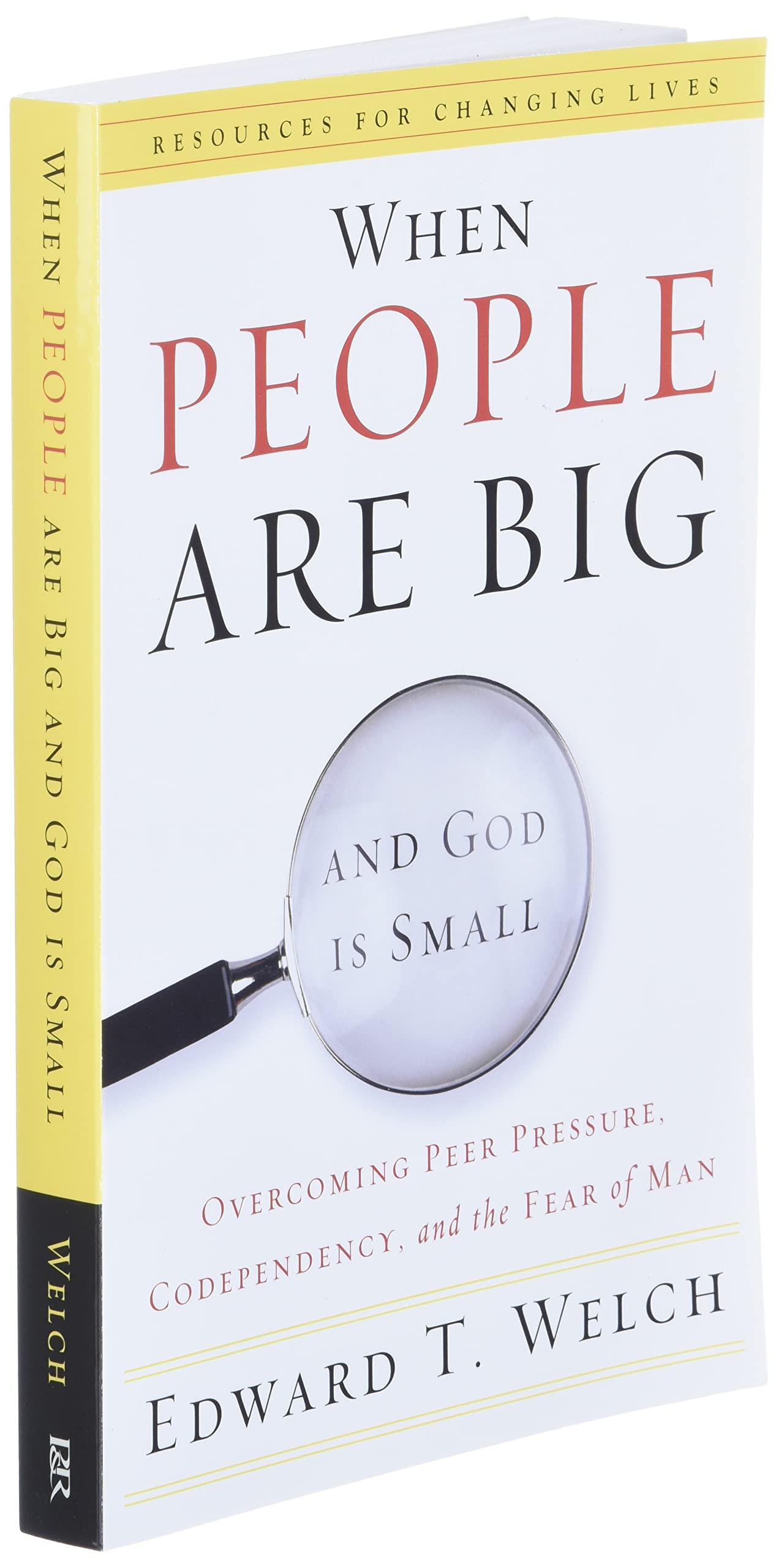 When People Are Big and God Is Small: Overcoming Peer Pressure, Codependency, and the Fear of Man (Resources for Changing Lives) used book depot