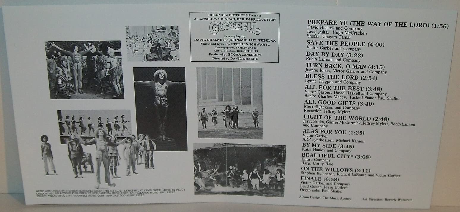 Godspell: Original Motion Picture Soundtrack used book depot