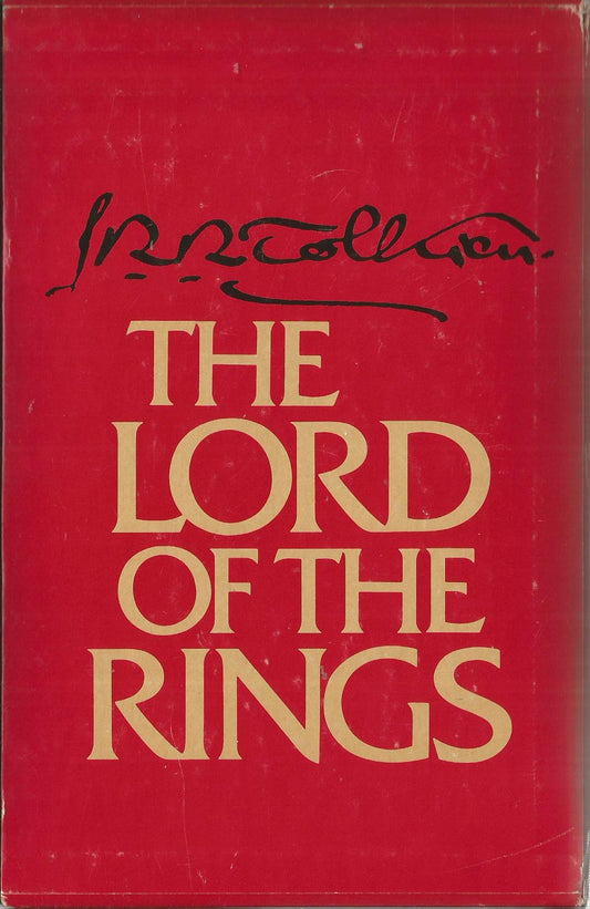 Lord Of The Rings Three Volume Boxed Set comprising The Fellowship Of The Ring, The Two Towers, and The Return OF The King FIRST PRINTING Of The Revised Second Edition Oversized Papercover Set [Paperback] JRRTolkien