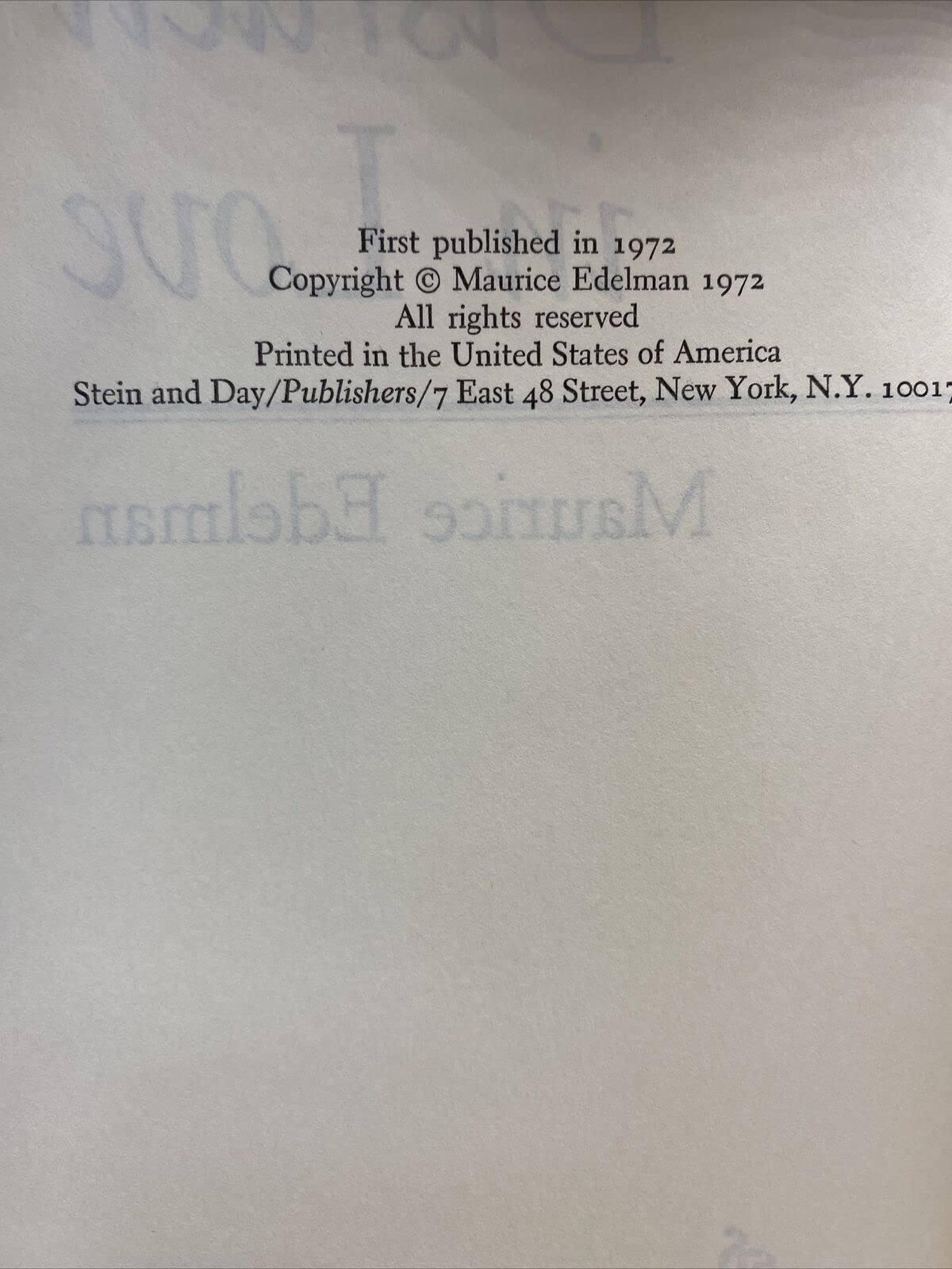 Disraeli in love used book depot