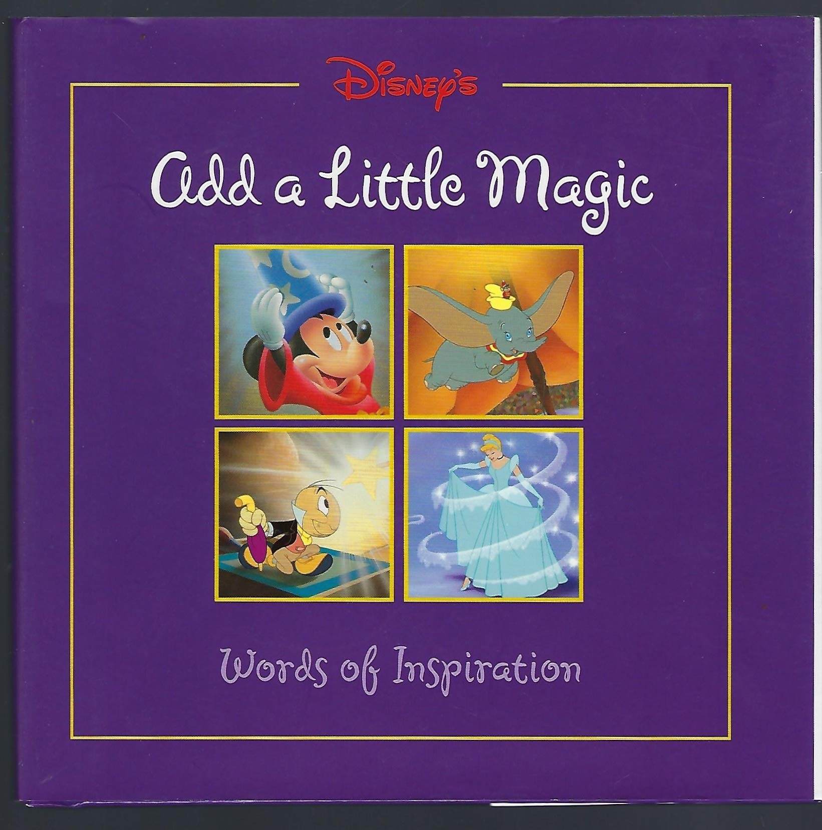 Disney's Add a Little Magic: Words of Inspiration used book depot