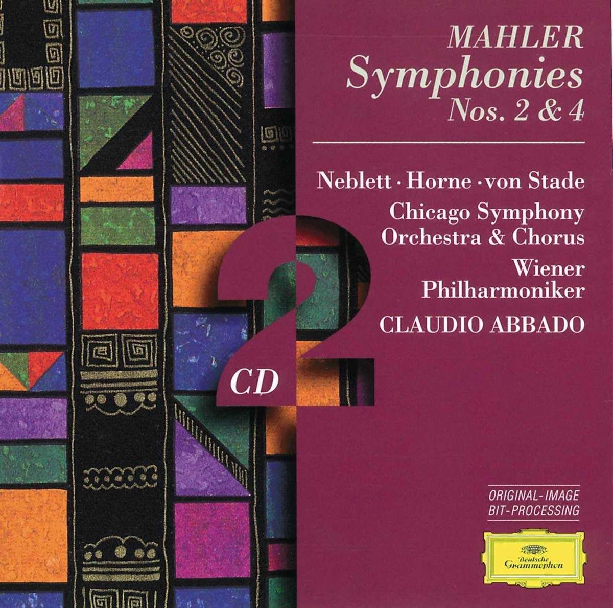 Mahler: Symphonies Nos. 2 & 4 used book depot