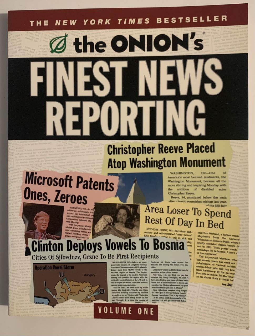 The Onion's Finest News Reporting, Volume 1 used book depot