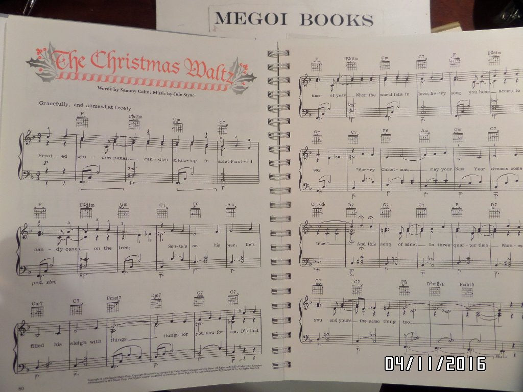 The Reader's Digest Merry Christmas Songbook used book depot