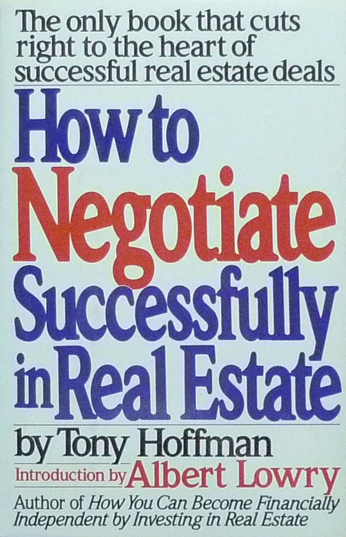 How to Negotiate Successfully in Real Estate used book depot