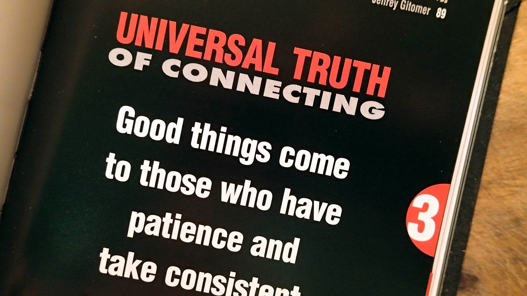 The Little Black Book of Connections: 6.5 Assets for Networking Your Way to Rich Relationships used book depot