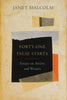 Forty-one False Starts: Essays on Artists and Writers