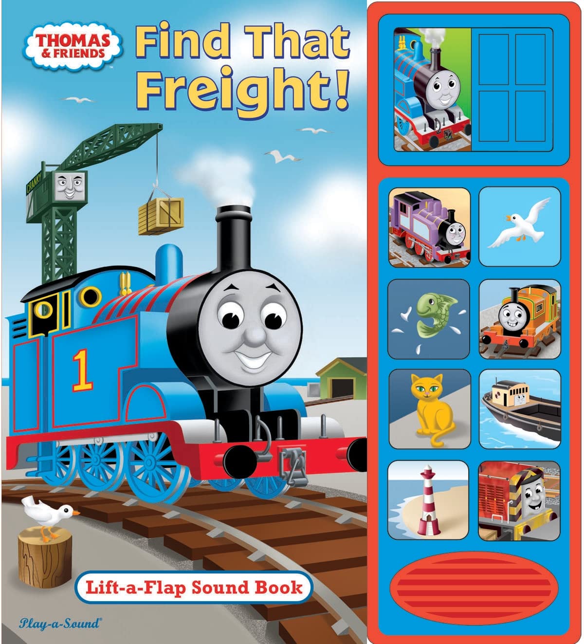 Thomas & Friends - Find that Freight! Lift-a-Flap Sound Book used book depot