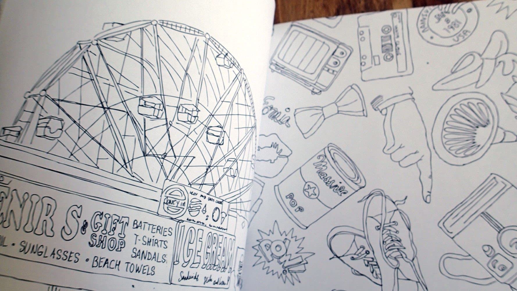 Secret New York: Color Your Way to Calm used book depot