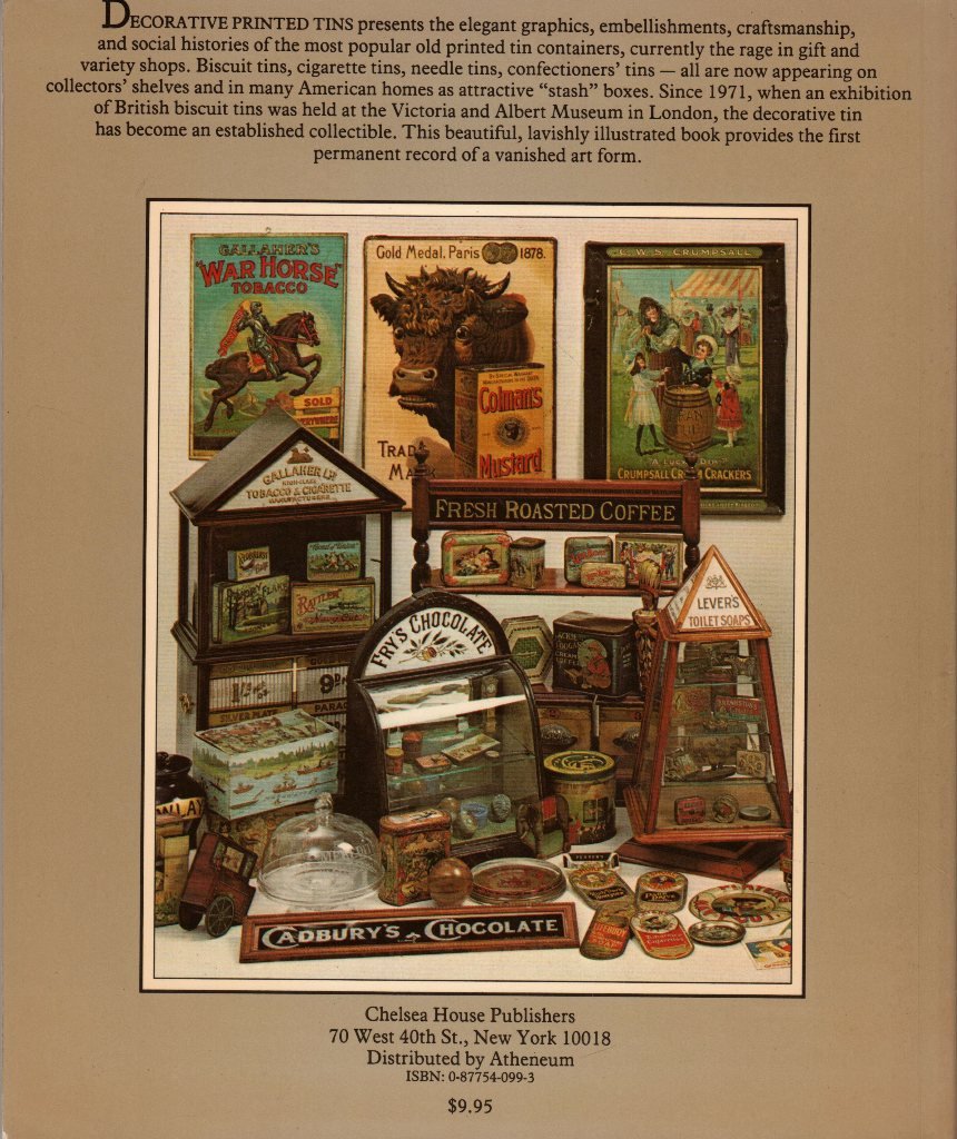 Book of Decorative Tins used book depot