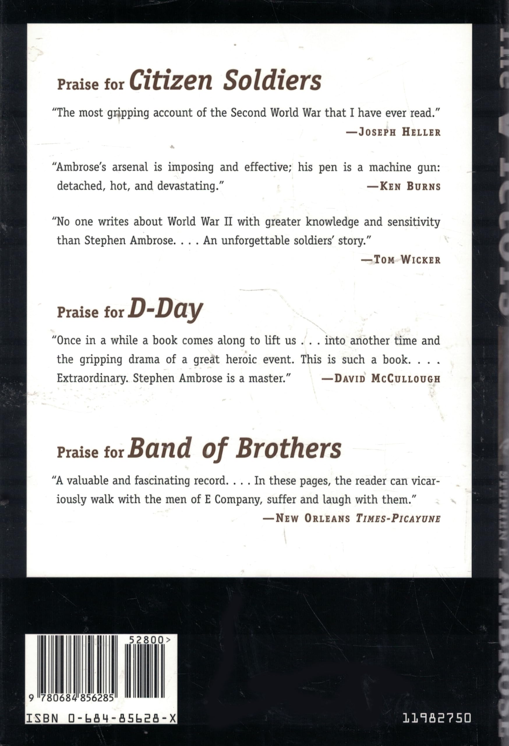 The Victors: Eisenhower and His Boys: The Men of World War II used book depot