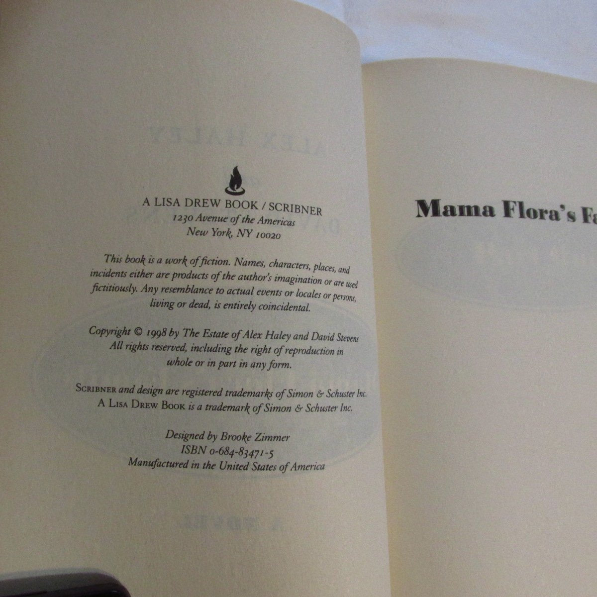 Mama Flora's Family : A Novel used book depot