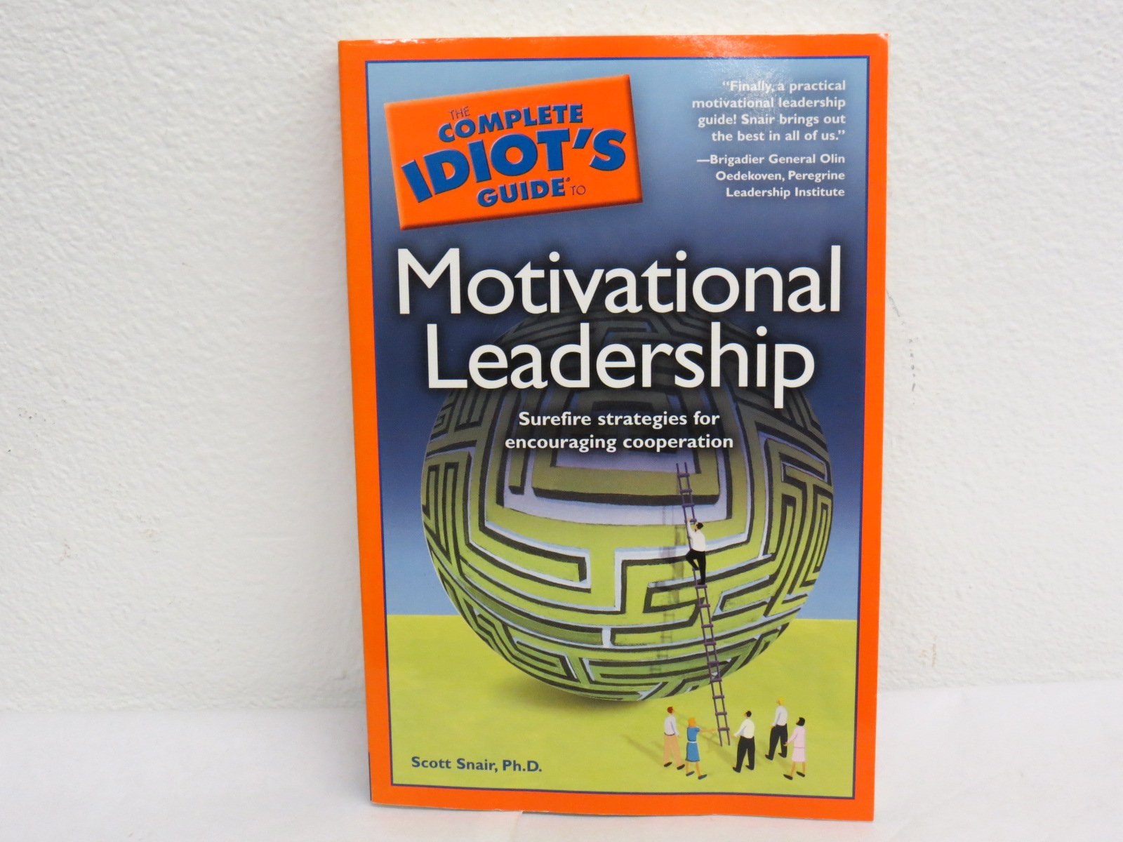 The Complete Idiot's Guide to Motivational Leadership used book depot