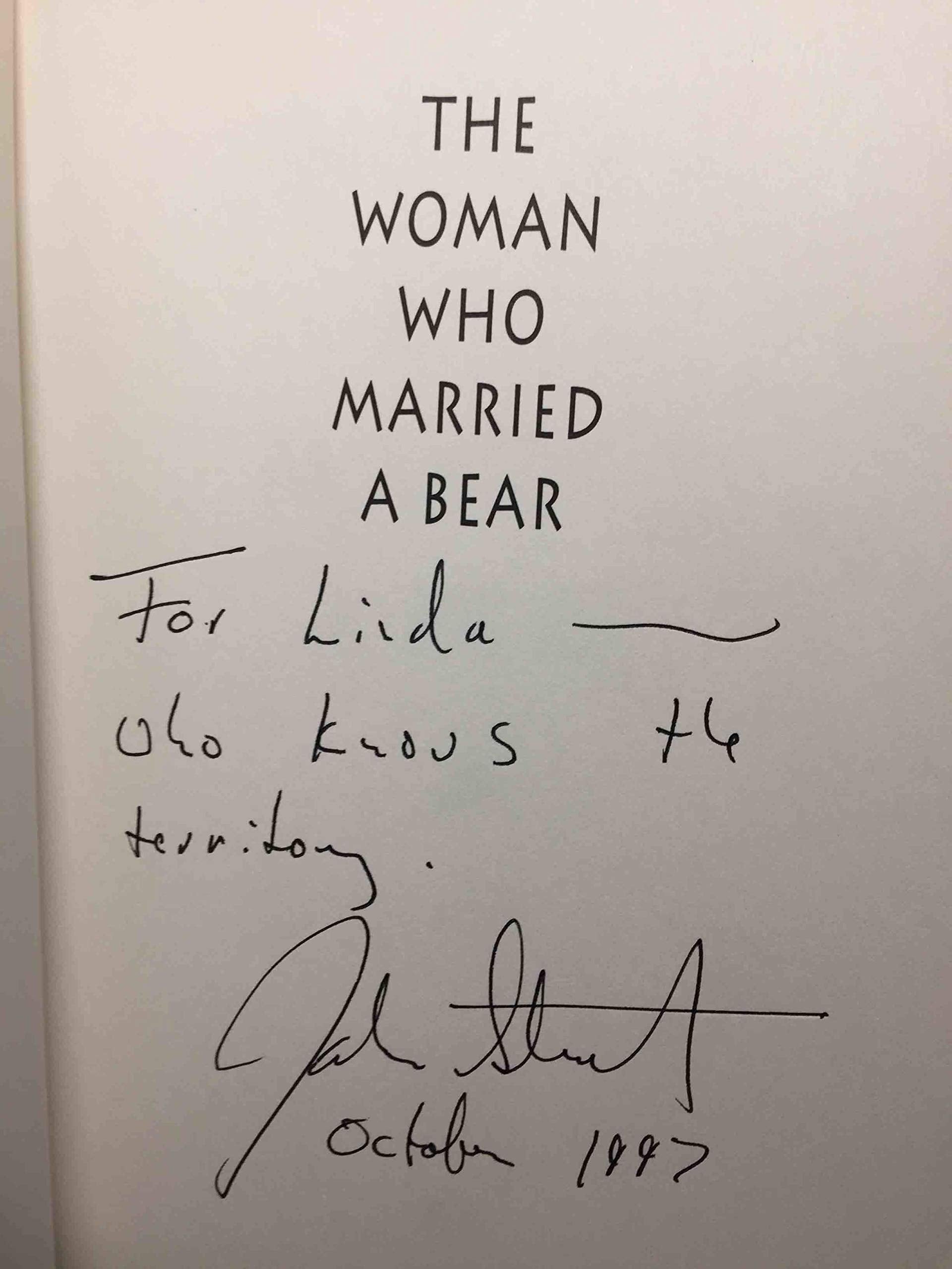 The Woman Who Married a Bear used book depot