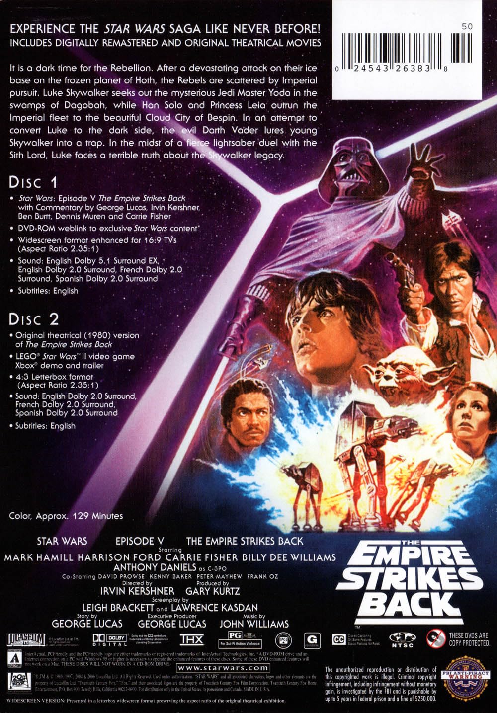 Star Wars V: The Empire Strikes Back (Limited Edition) [DVD] used book depot