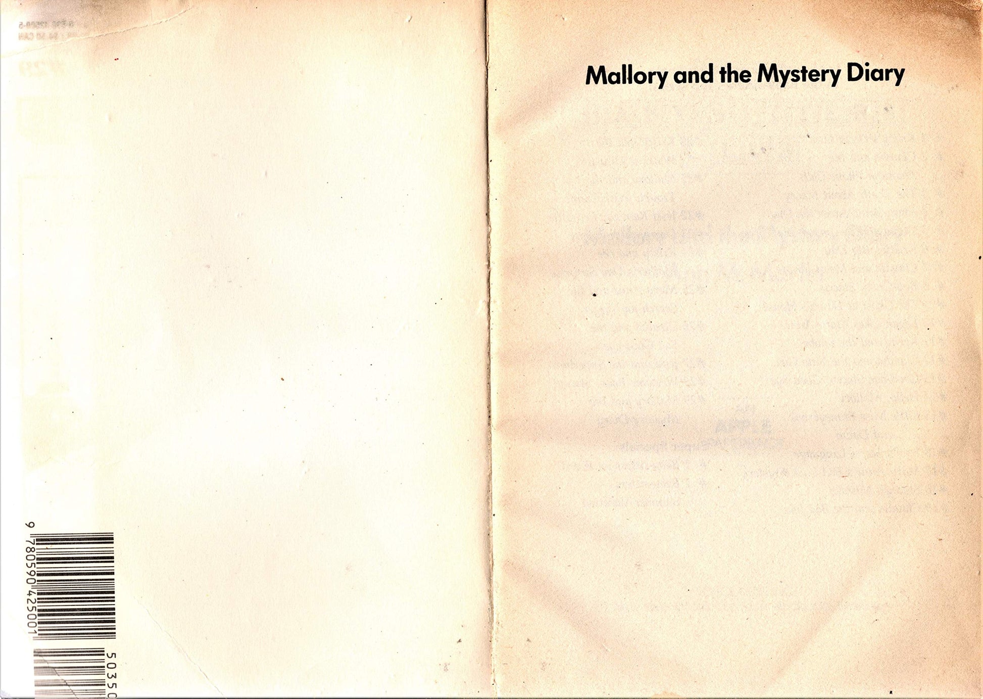 Mallory and the Mystery Diary (Baby-Sitters Club, 29) used book depot