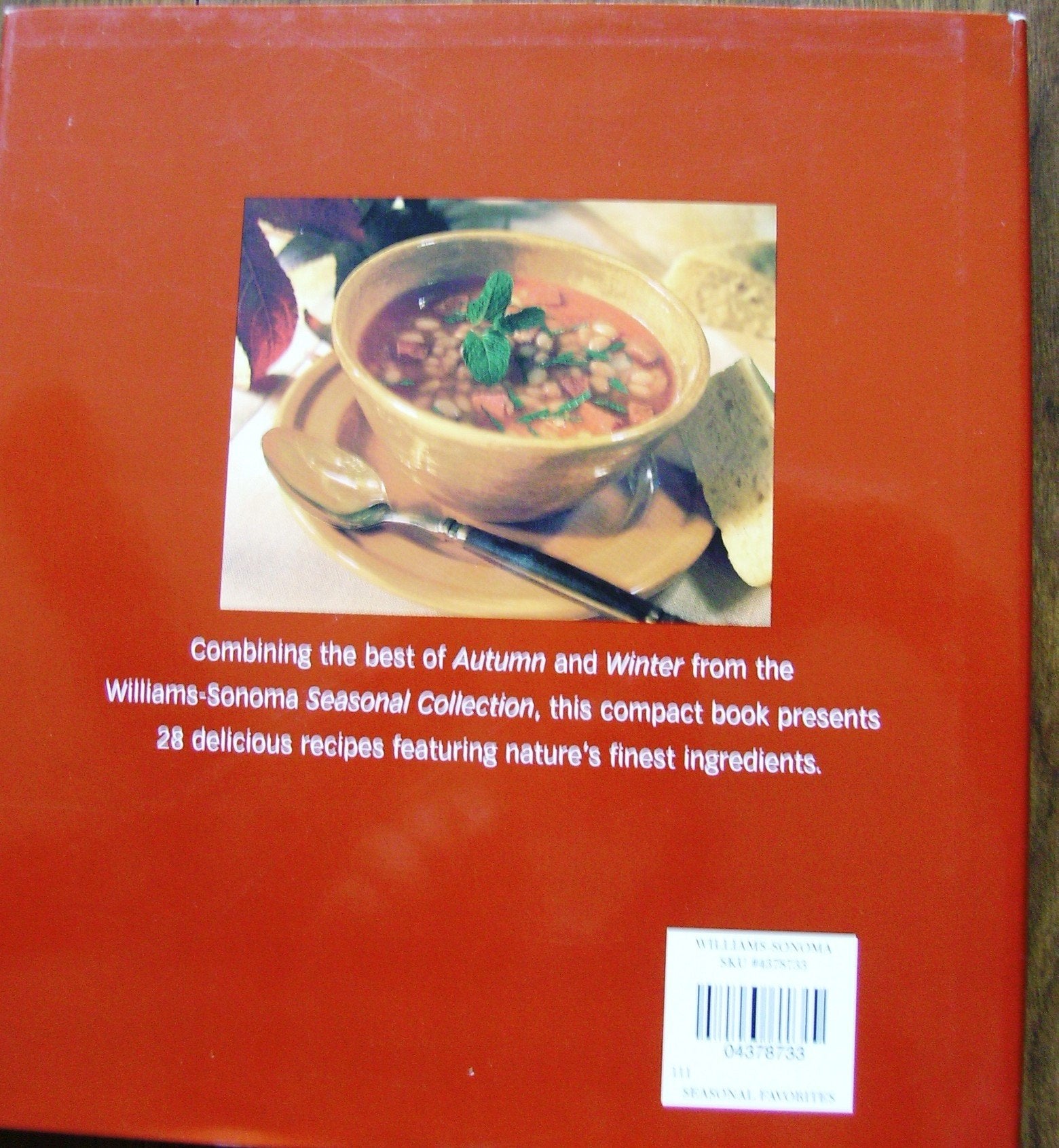 Seasonal favorites: The best of Autumn & Winter in the seasonal collection (Williams-Sonoma seasonal collection) used book depot