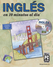 INGLES en 10 minutos al dia® con CD-ROM (Spanish Edition) used book depot
