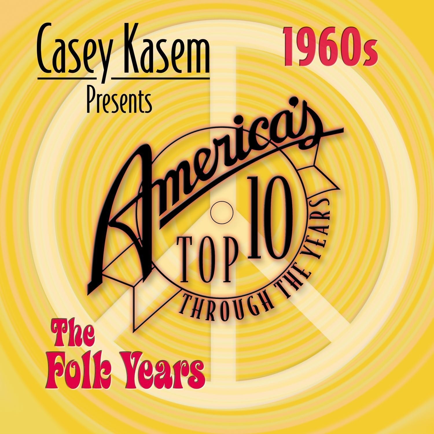 Casey Kasem: Top Ten - 60's the Folk Years / Various used book depot