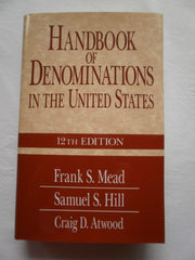 Handbook of Denominations in the United States, 12th Edition used book depot