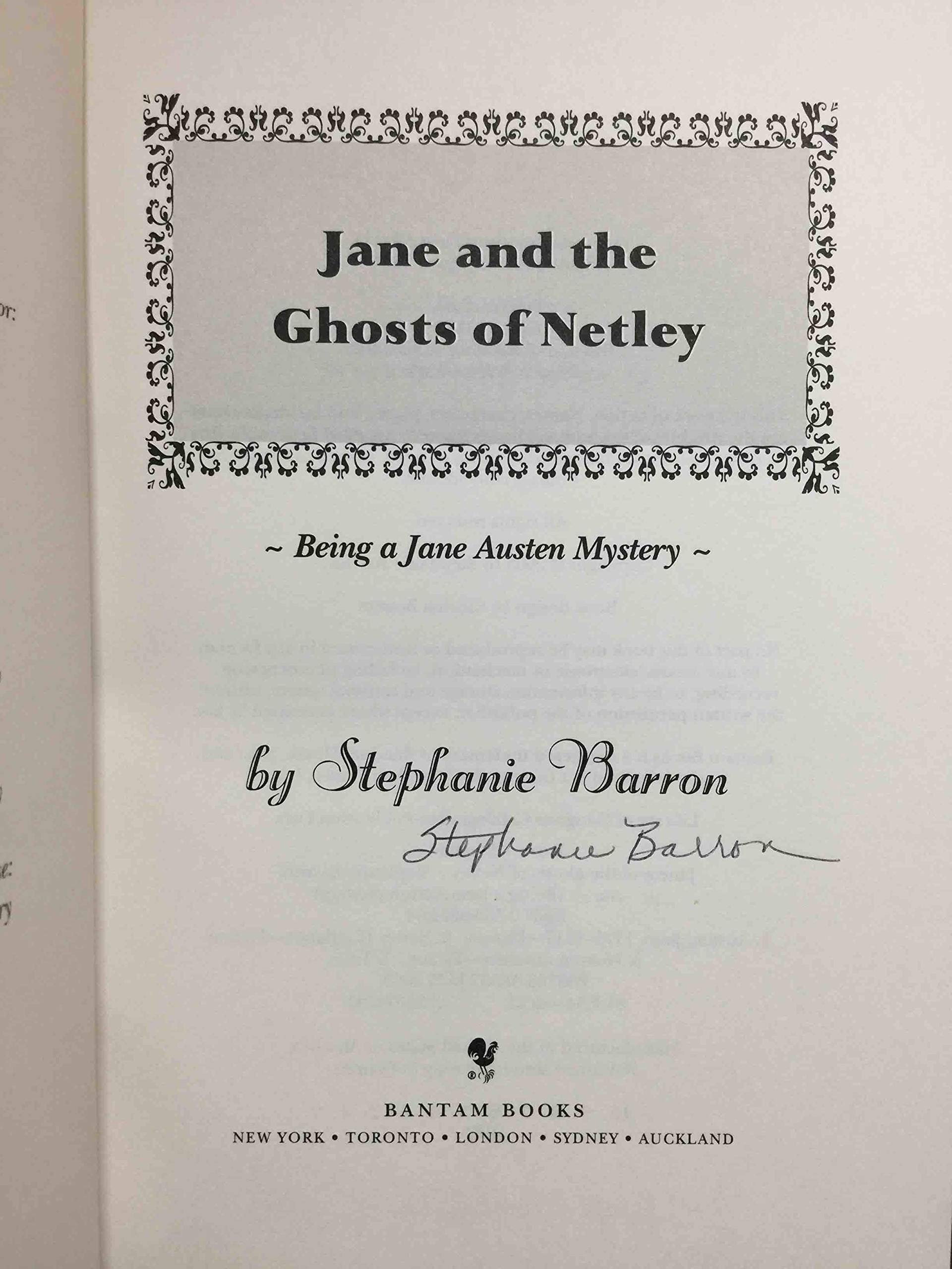Jane and the Ghosts of Netley used book depot