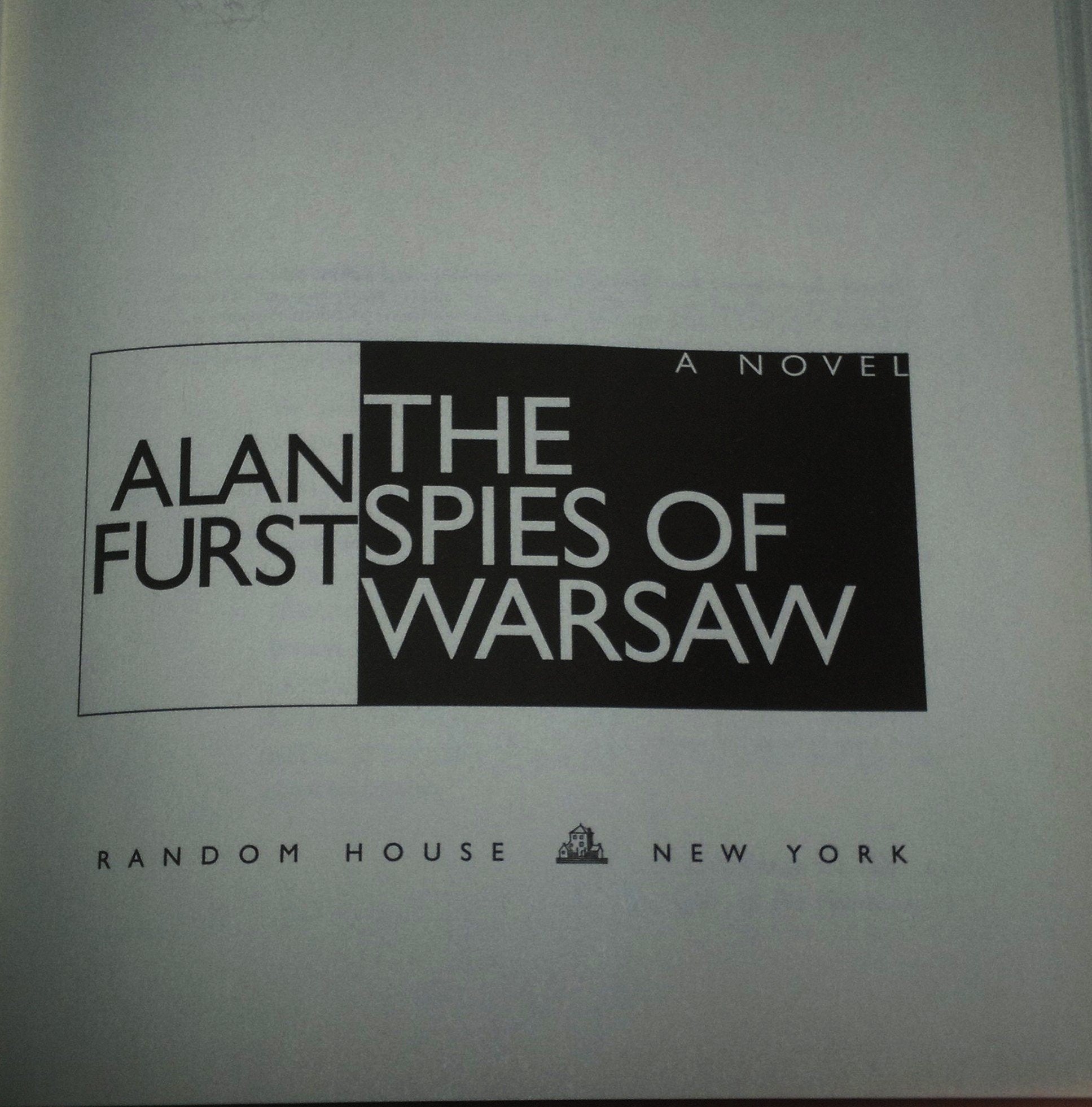 The Spies of Warsaw: A Novel used book depot