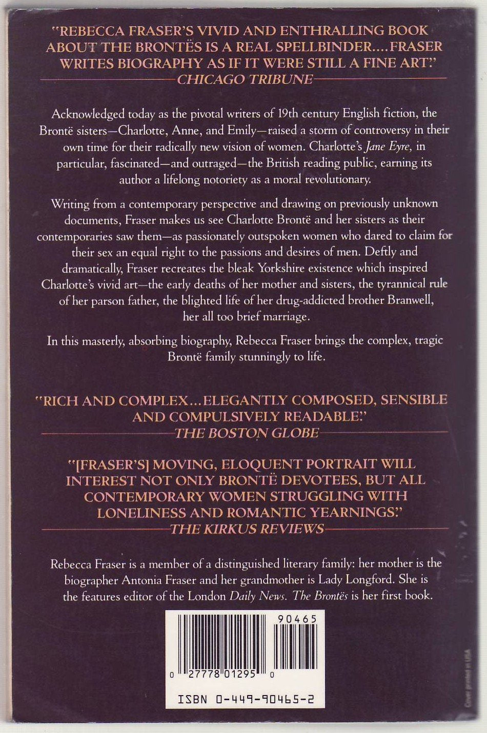 Brontes: Charlotte Bronte and Her Family used book depot